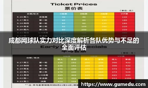 成都网球队实力对比深度解析各队优势与不足的全面评估